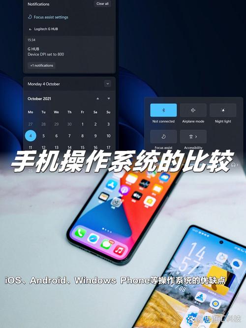 消费级操作系统常见界面对比图
