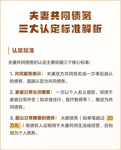 夫妻共同债务认定规则三类适用情形通俗示意图