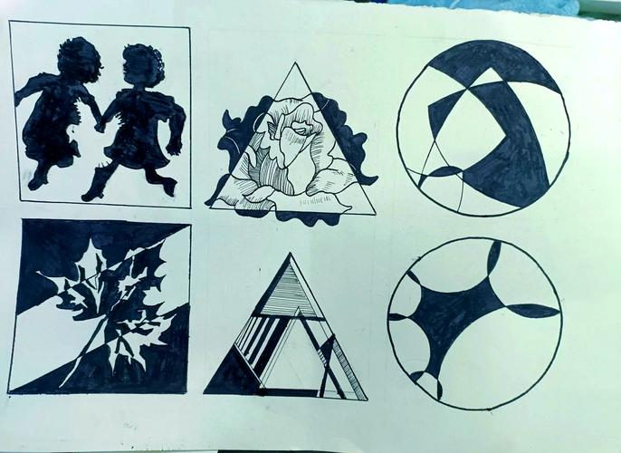 设计教程临摹作品原图与再设计对比图
