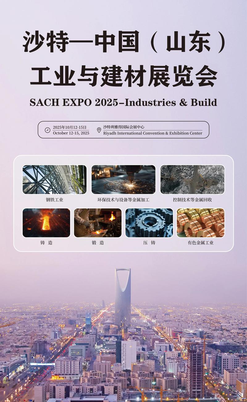工业技术品牌展会现场推广海报