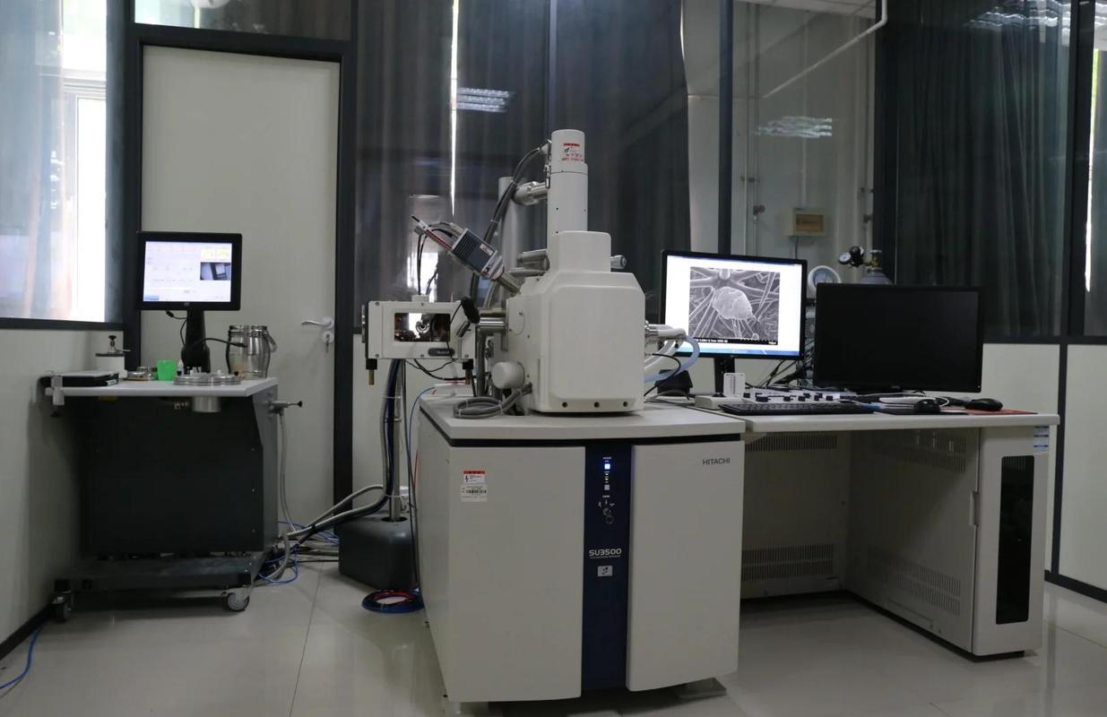 科学家利用冷冻电镜验证AlphaFold预测结果的实验室场景