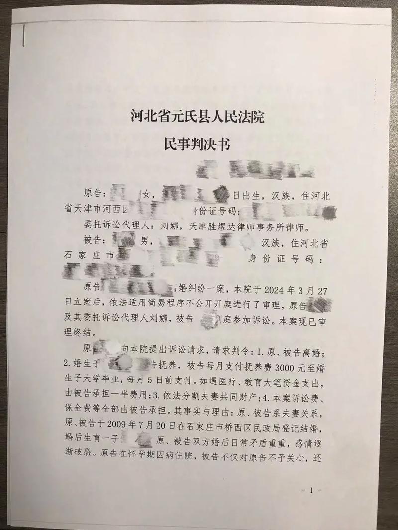 离婚债务纠纷法院判决书卷宗照片