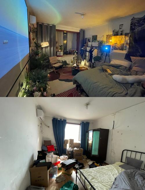 刚毕业北漂出租屋电脑前改稿场景