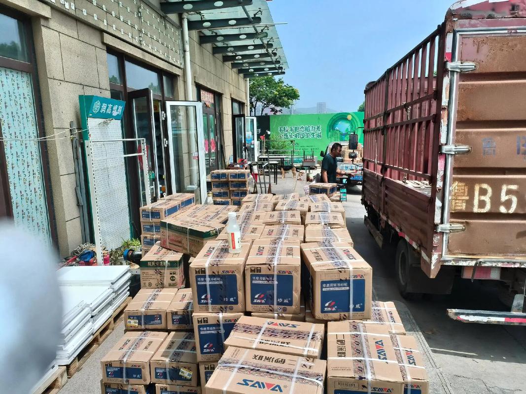 磨片厂家原材料存放仓库实拍