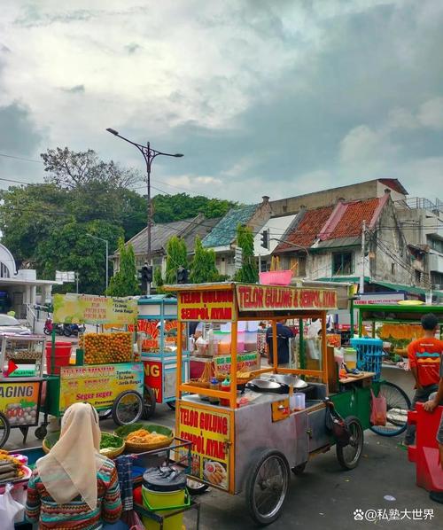 印尼居民区路边摊用户闲聊场景