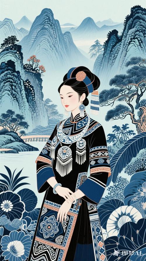 二、穿在身上的地理:服饰与山水的共生仪式