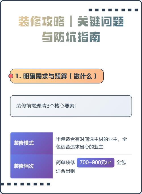 避坑要理清的关键问题