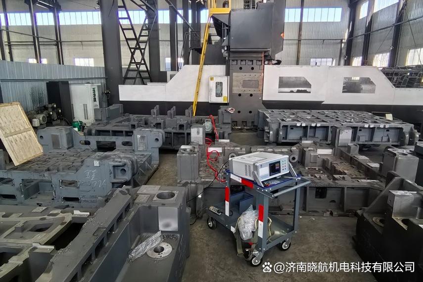 不锈钢加工设备床身去应力处理现场
