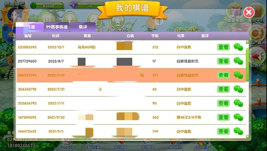 现代电子棋谱软件界面截图