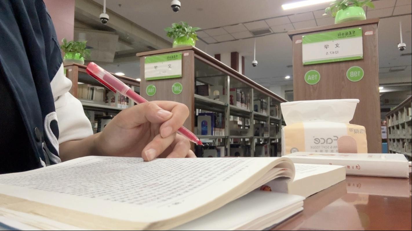 双非本科学生图书馆备考提升日常