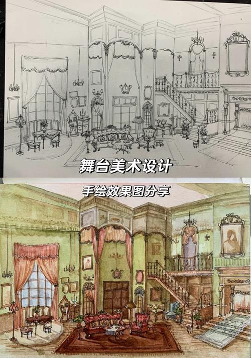 专业舞蹈编导工作室创作草图