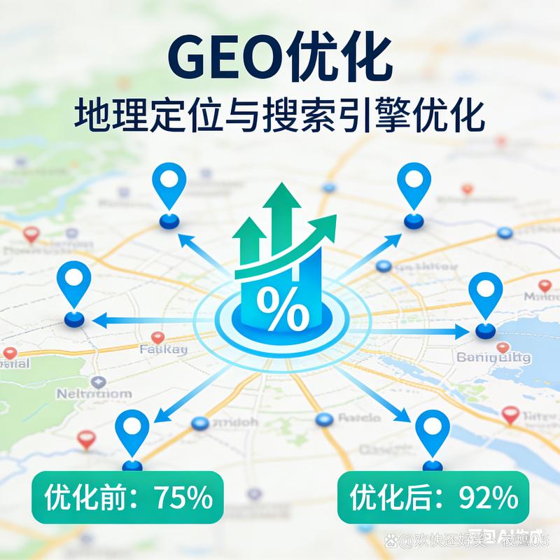 四级GEO地理定位分层优化示意图