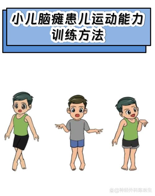 儿童运动协调性训练障碍标识示意图