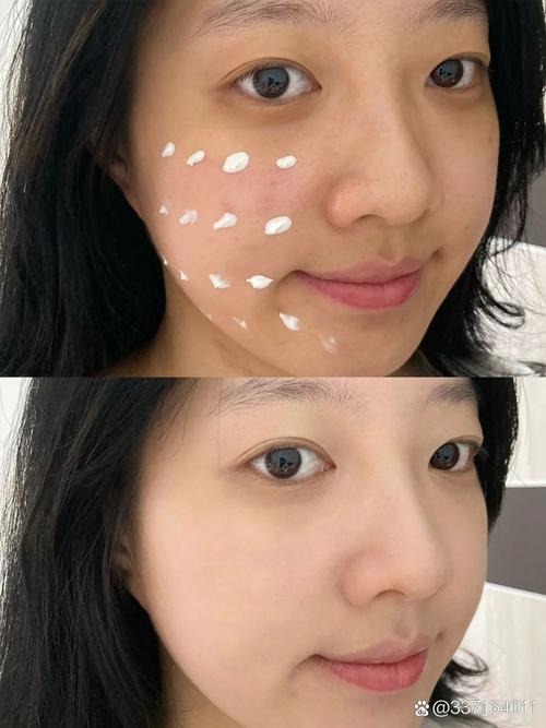 小红书素人用户分享面霜质地实拍笔记截图