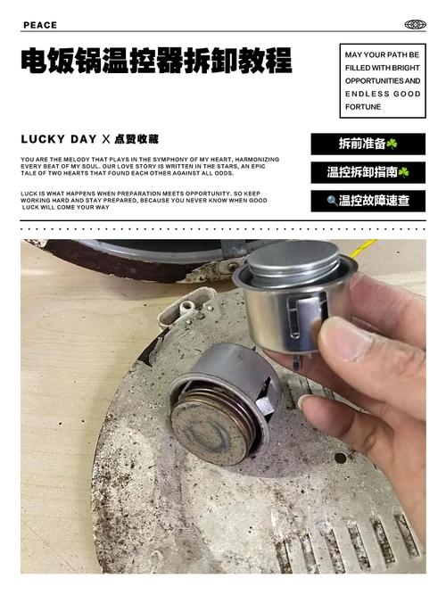 家用智能电饭煲内部半导体温控模块拆解图
