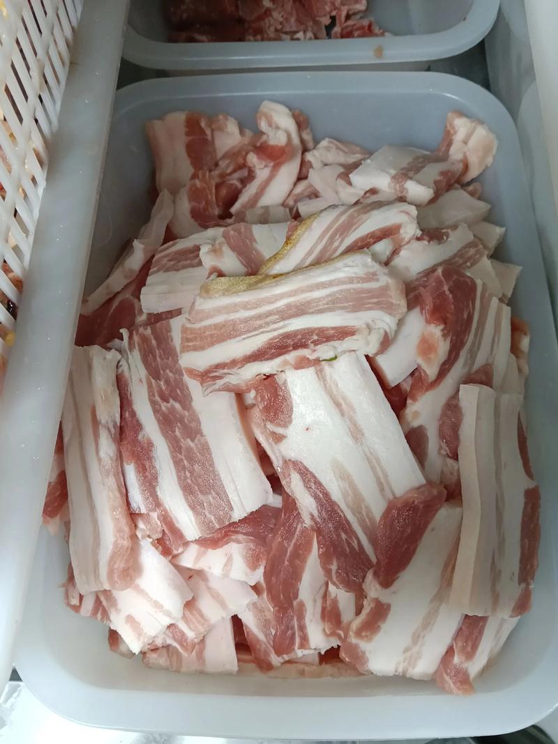 生骨肉食材摆放照片