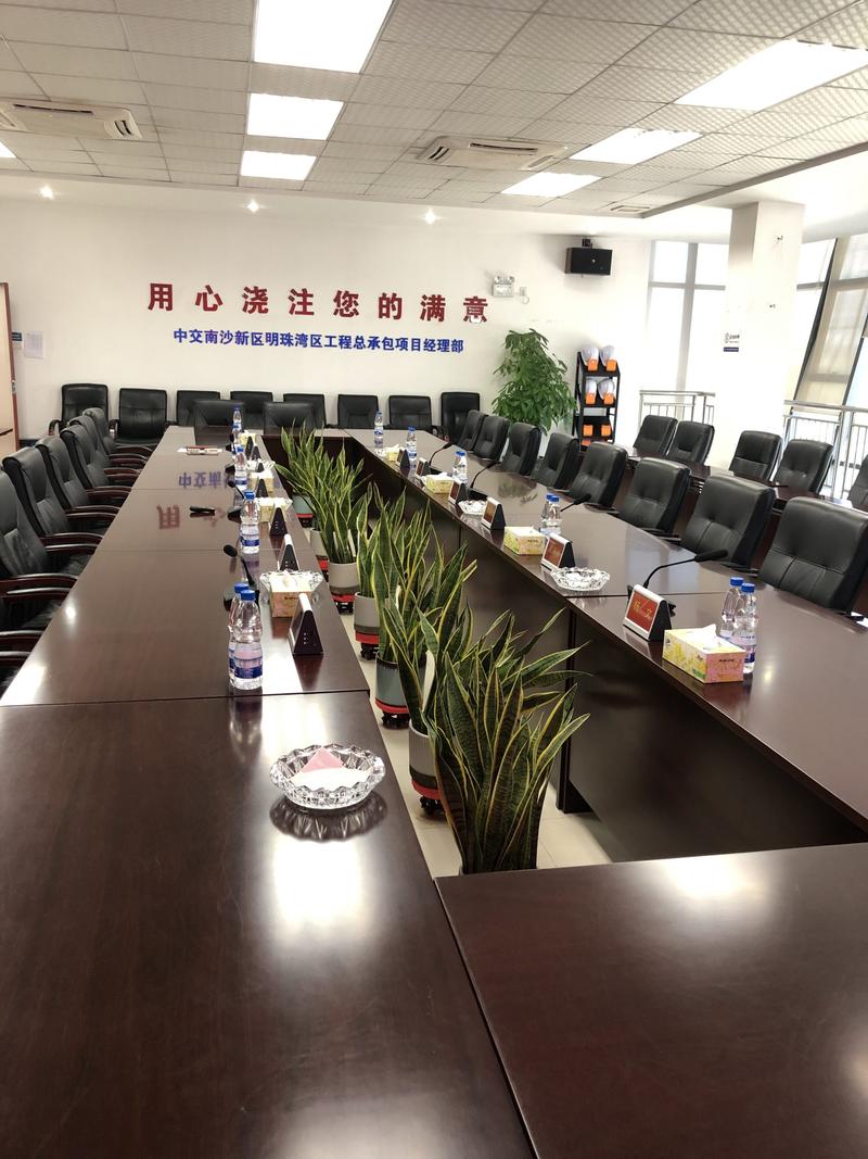 市场部跨部门项目协作会议室实景