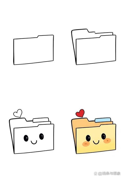 新手自学绘画存放的杂乱免费教程文件夹