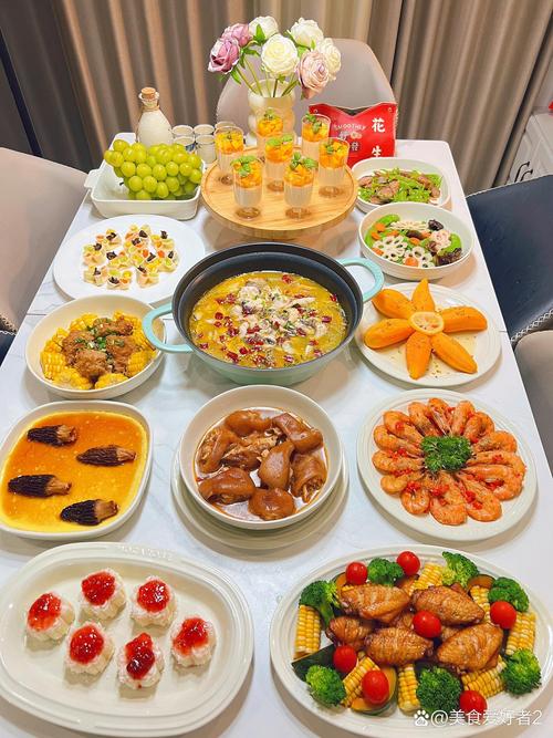 家庭聚餐健康饮食分量参考图