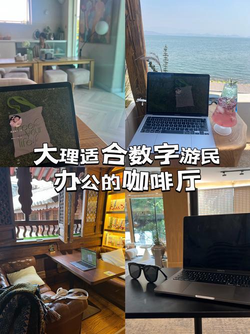 远程办公数字游民在大理旅居工作