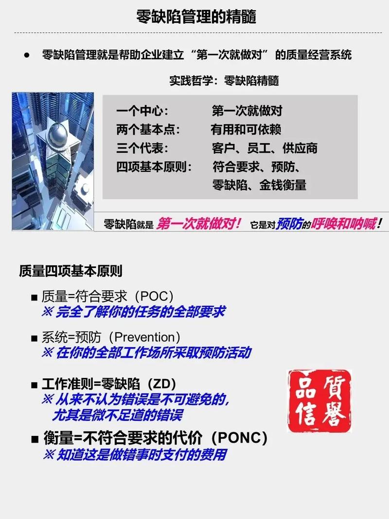 三、别把“零缺陷”当成标语,它得是工人的肌肉记忆