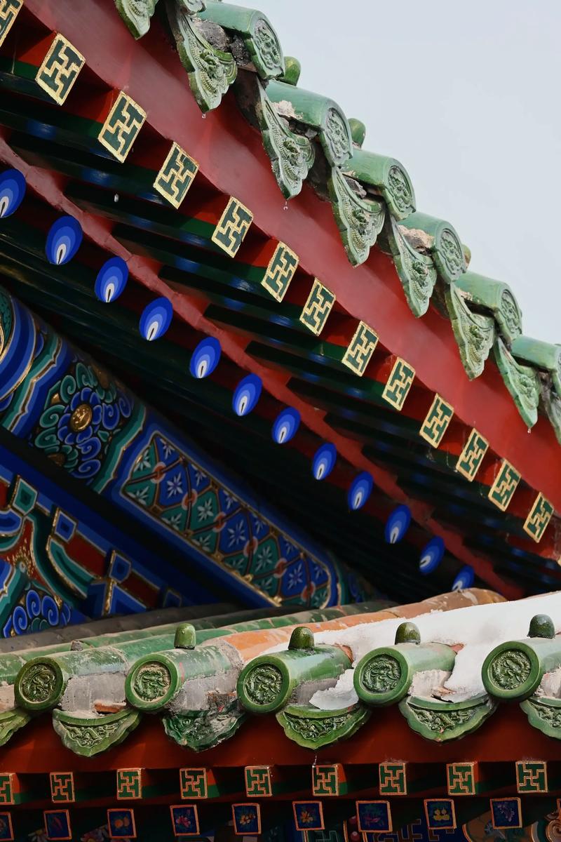 沈阳故宫红墙绿瓦