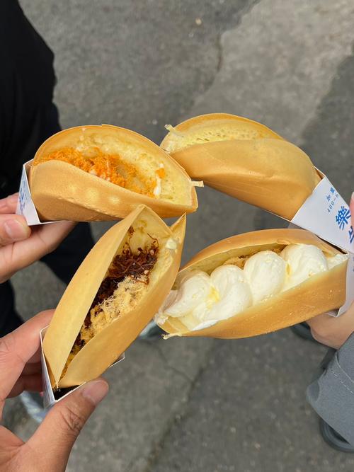 蛋烘糕 街头小吃