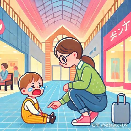 公共场所哭闹:你的反应,决定孩子未来的情商-超级宝贝