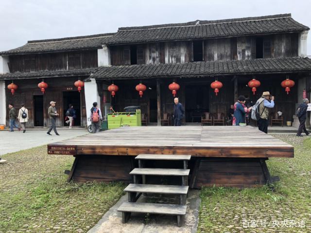 浙江嵊州东王村越剧发源地稻桶台