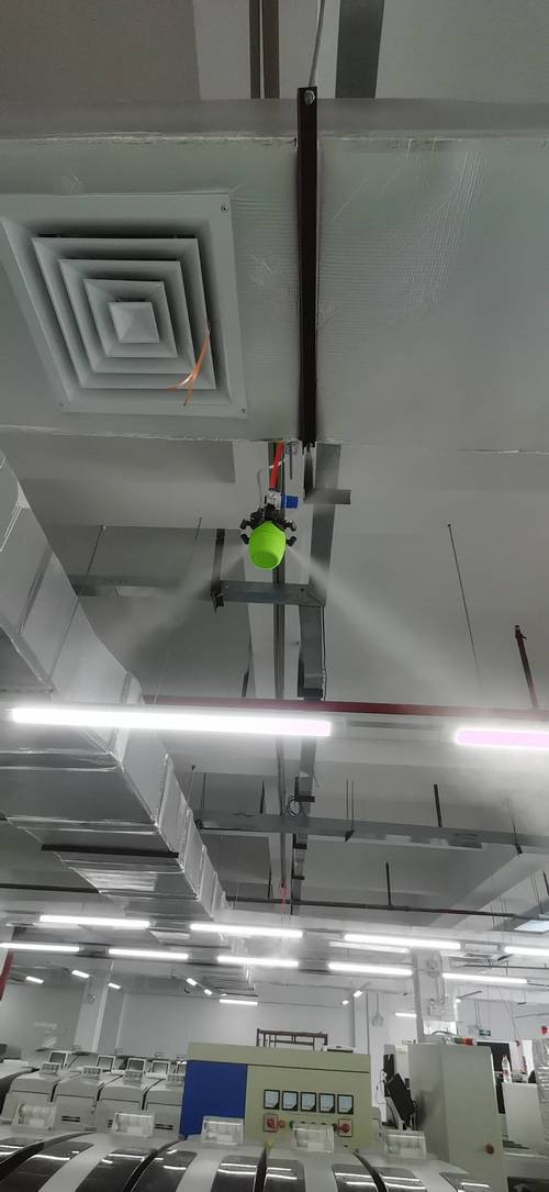 工业厂房高压微雾加湿器喷嘴阵列