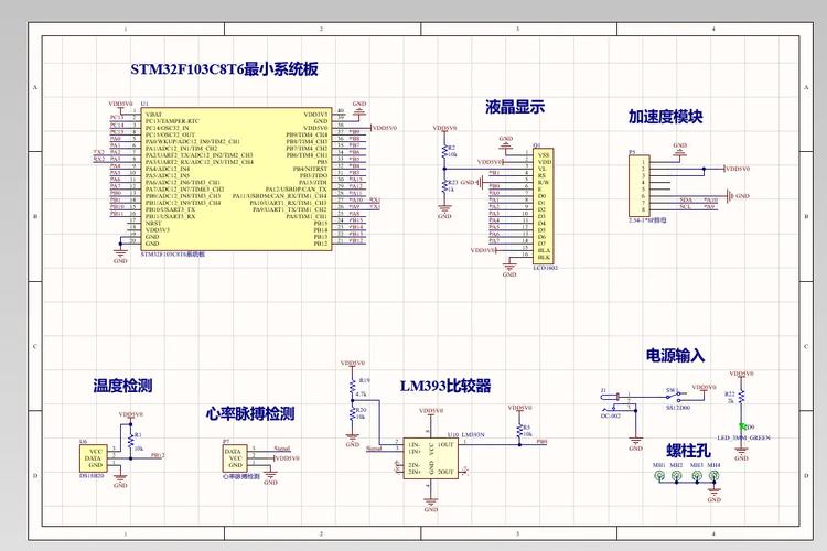 智能手表光电心率监测工作原理图
