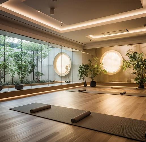家用小户型瑜伽室装修实景图