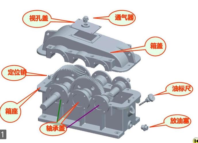 减速器箱体铸造缩松缺陷剖面特写