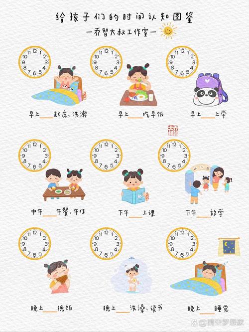 原来孩子天生看不见抽象的时间