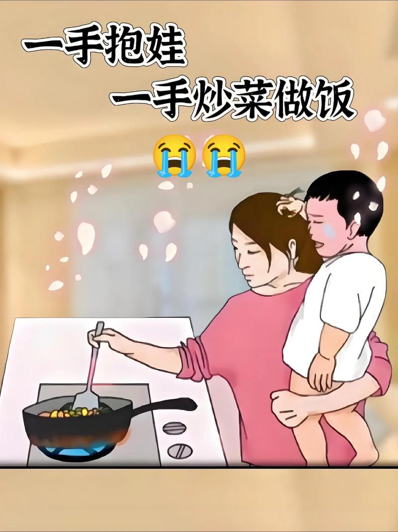 灶台边的锅铲,跟着调子颠得很顺