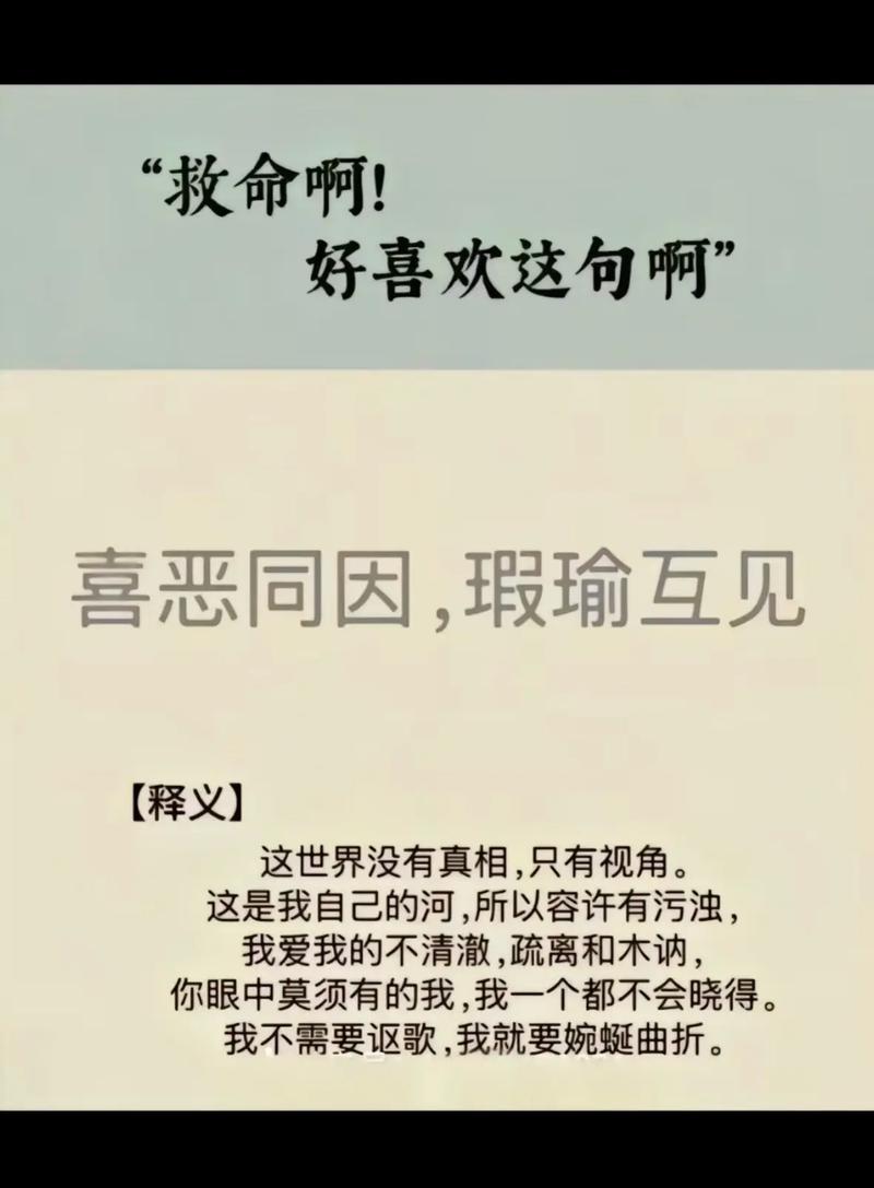 一点意外之喜和肺腑之言
