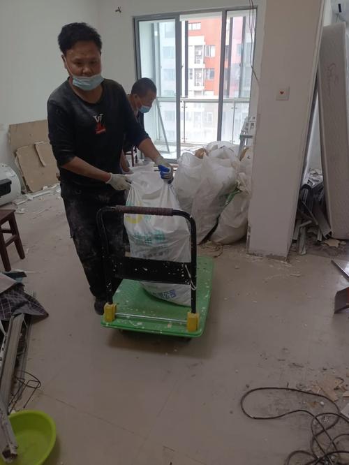 正规装修垃圾消纳场作业现场