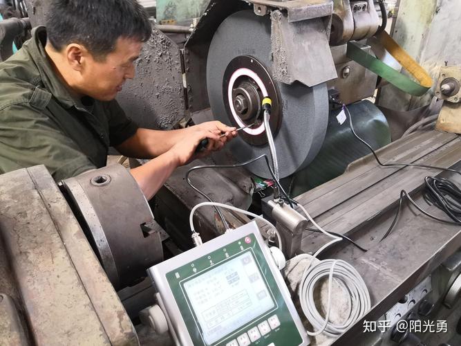 机械加工车间砂轮静平衡校正作业