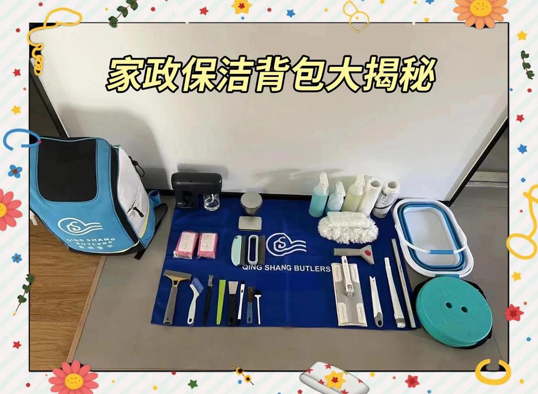 不同材质背包分类清洁整理场景