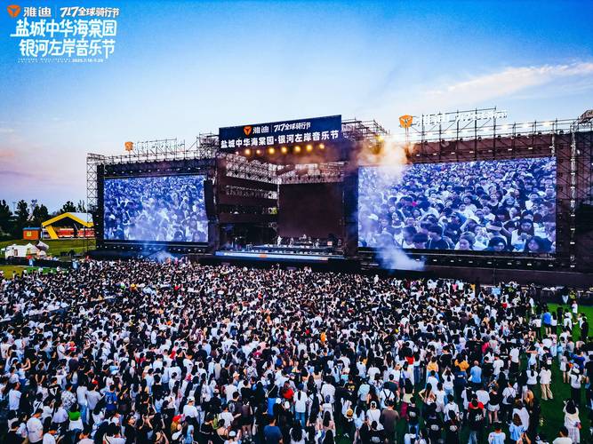 2023国内城市户外音乐节观众观演现场