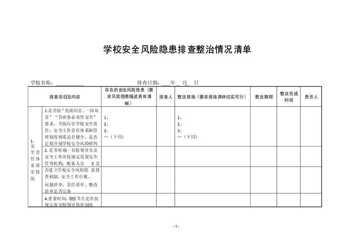 新课改初高中隐形学业风险排查表