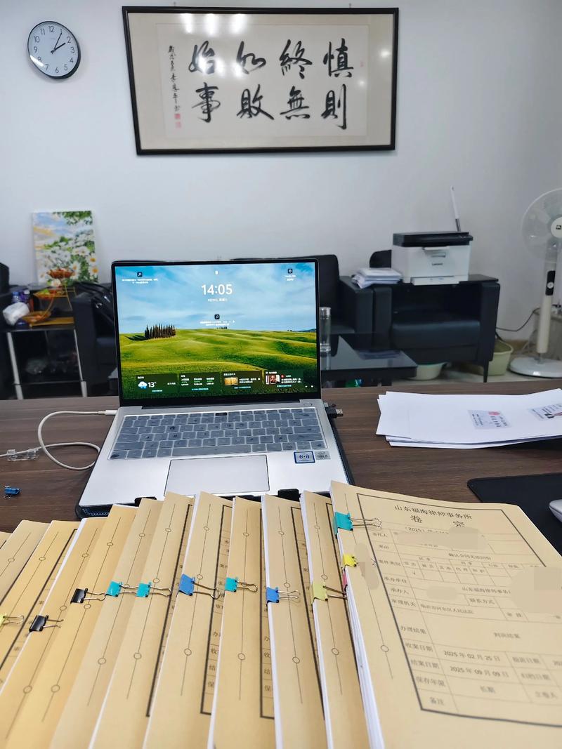 律师查阅刑事卷宗场景