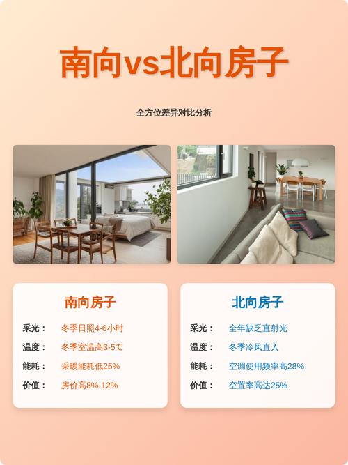不同墙色朝北房间采光对比图