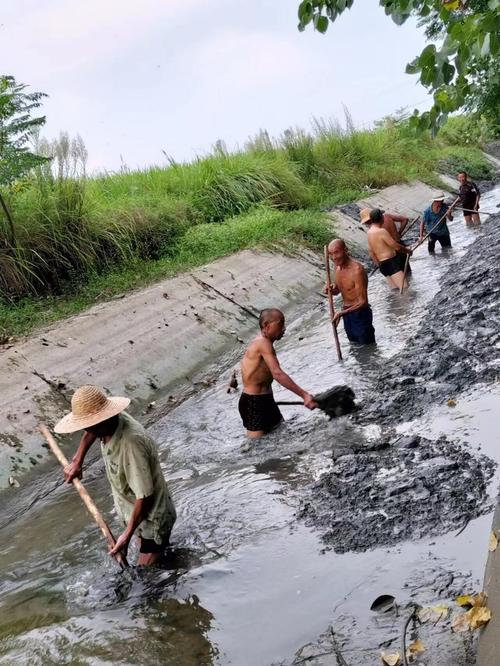 湖北南漳白起渠遗址古渠段林荫河道