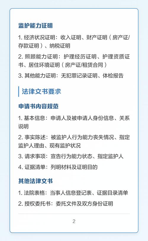 未成年人监护权撤销申请材料清单图