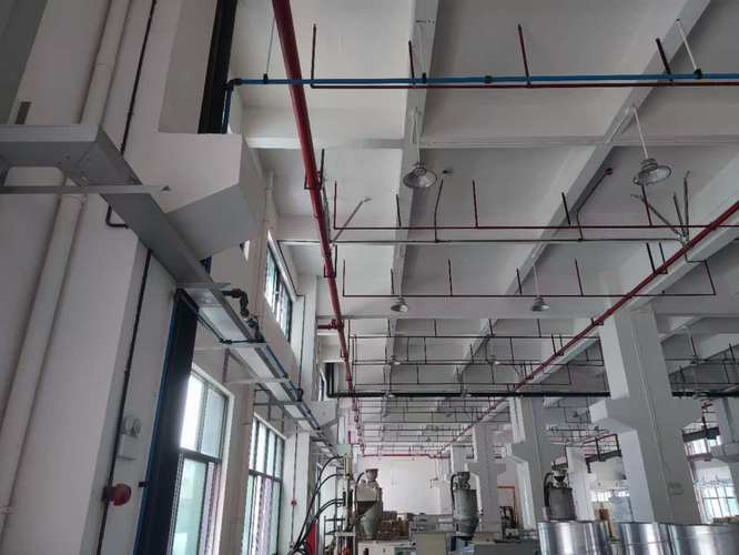 老旧工厂工业照明控制改造现场施工图
