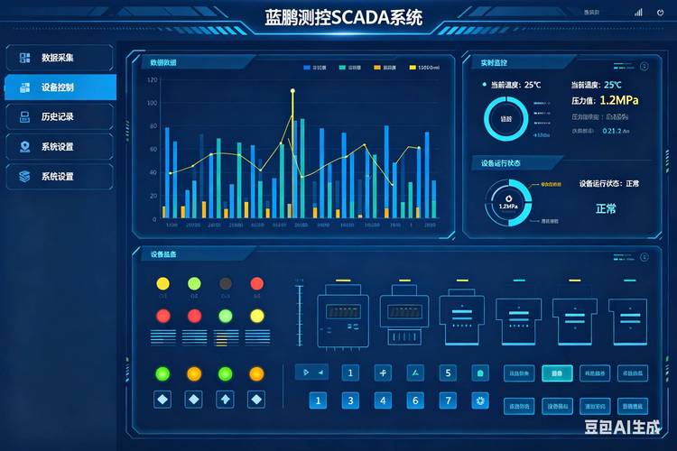 机械制造车间SCADA监控大屏实时数据可视化