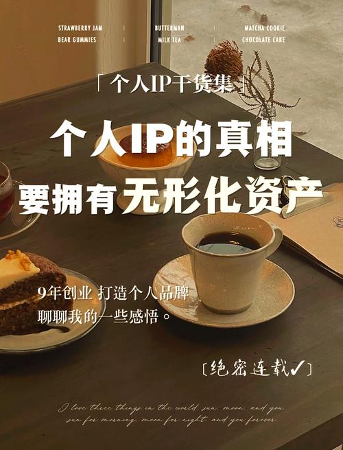 个人IP无形资产构成图