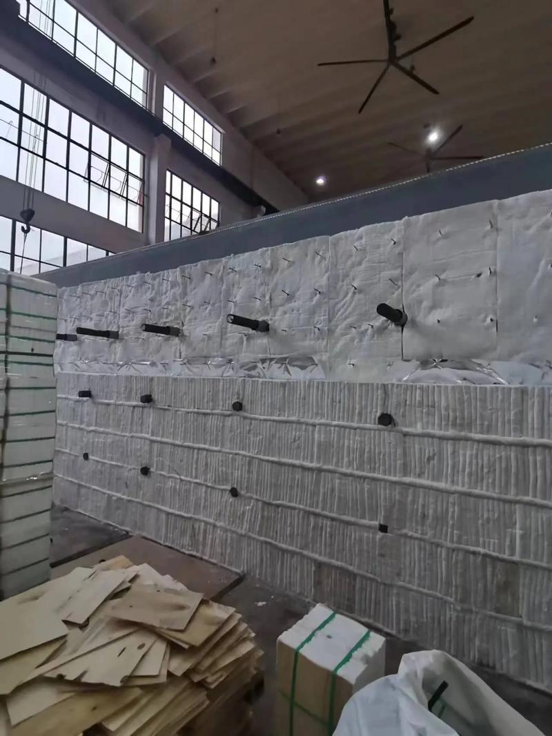 网带炉炉衬纤维模块密度对比图