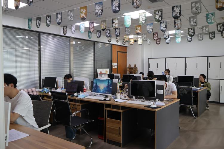互联网公司灵活用工项目组临时工位实拍